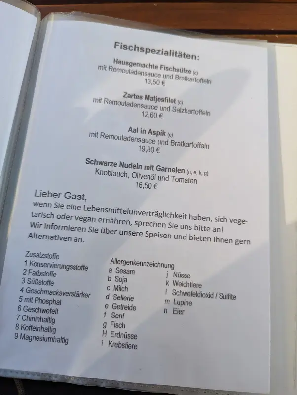 Menu_Fischgaststätte Zum Stolpseefischer_Fürstenberg/Havel_immagine_2