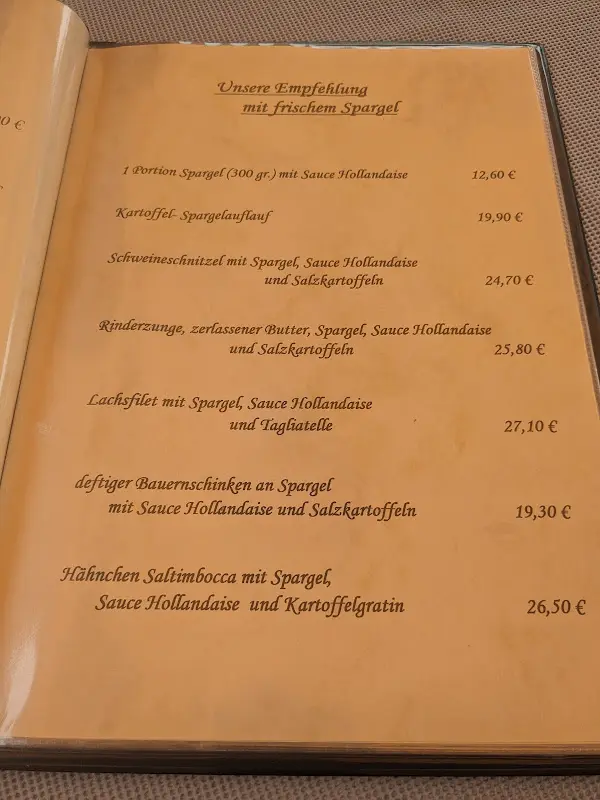 Menu_Gaststätte Zur Linde_Großthiemig_immagine_3