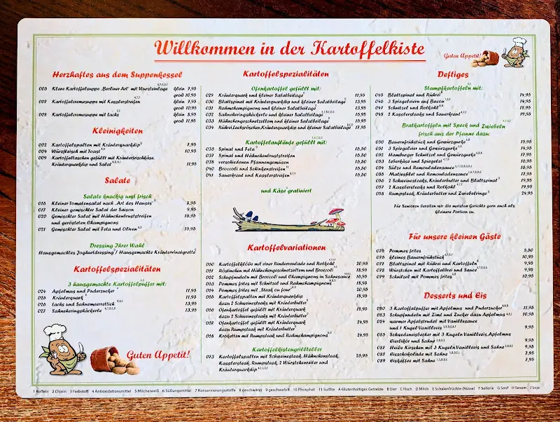 Kartoffelkiste restaurant in Teltow