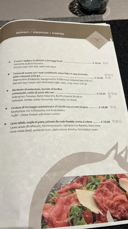 Menu_Cianel Selva Gardena Restaurant_Italy_immagine_1