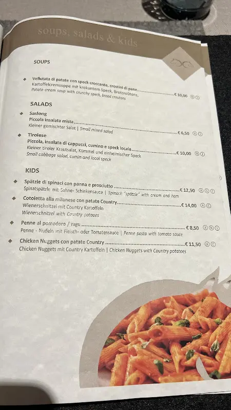 Menu_Cianel Selva Gardena Restaurant_Italy_immagine_2