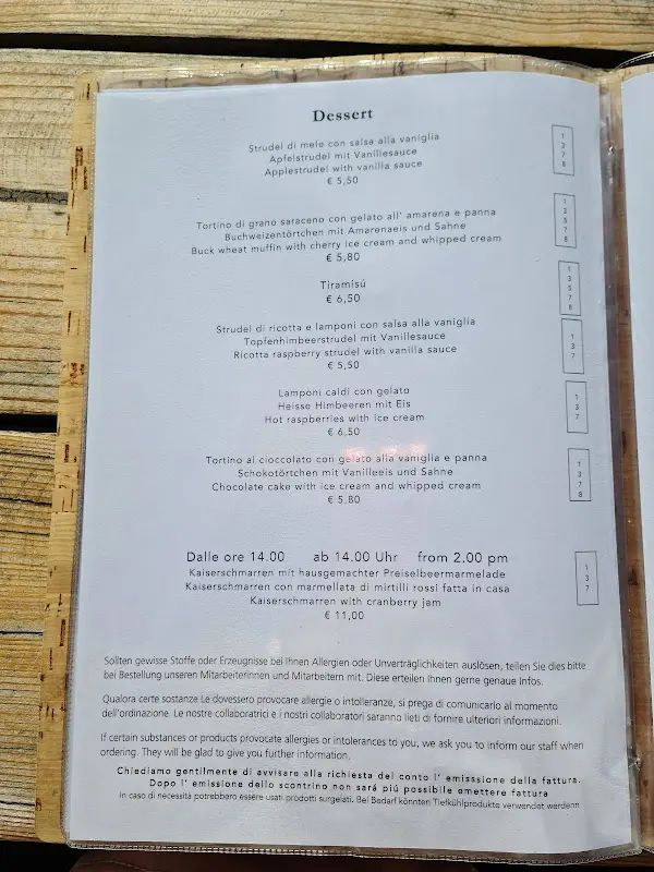 Menu_Almgasthof Mont Seuc_Italy_immagine_3