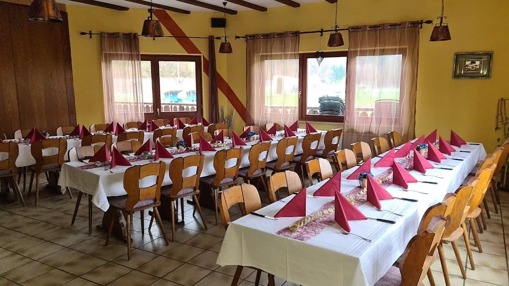 Im Sportheim ristorante a Billigheim