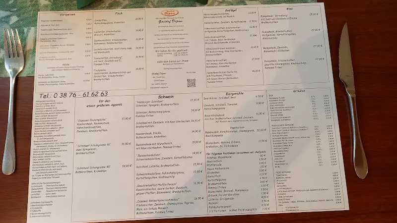 Menu_Gasthof Düpow, Restaurant und Eismanufaktur_Perleberg_immagine_2