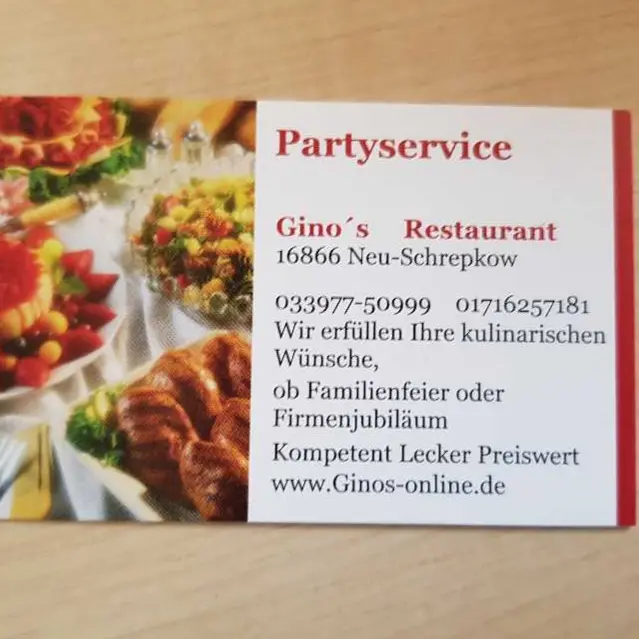 Menu_Gino's Restaurant & Eiscafé - Thomas Woltmann_Gumtow_image_1