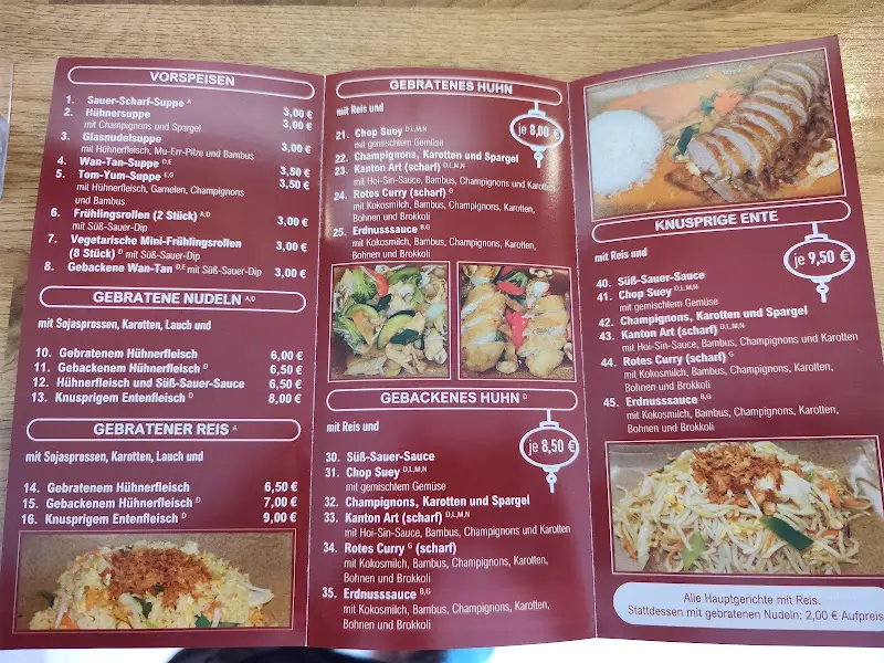 Menu_YURICE Asian Bistro_Großräschen_immagine_3