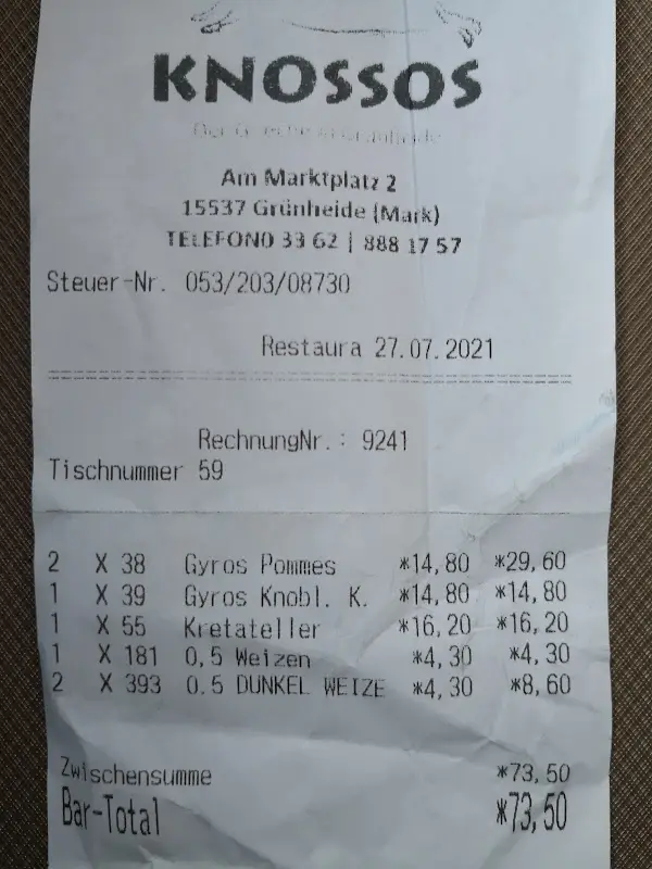 Menu_Restaurant Knossos Grünheide_(Mark)_immagine_4