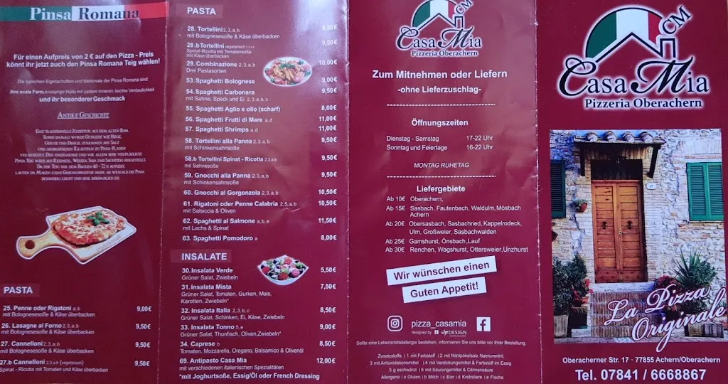 Menu_Pizza & Pinsa - Casa Mia Achern_Achern_image_2