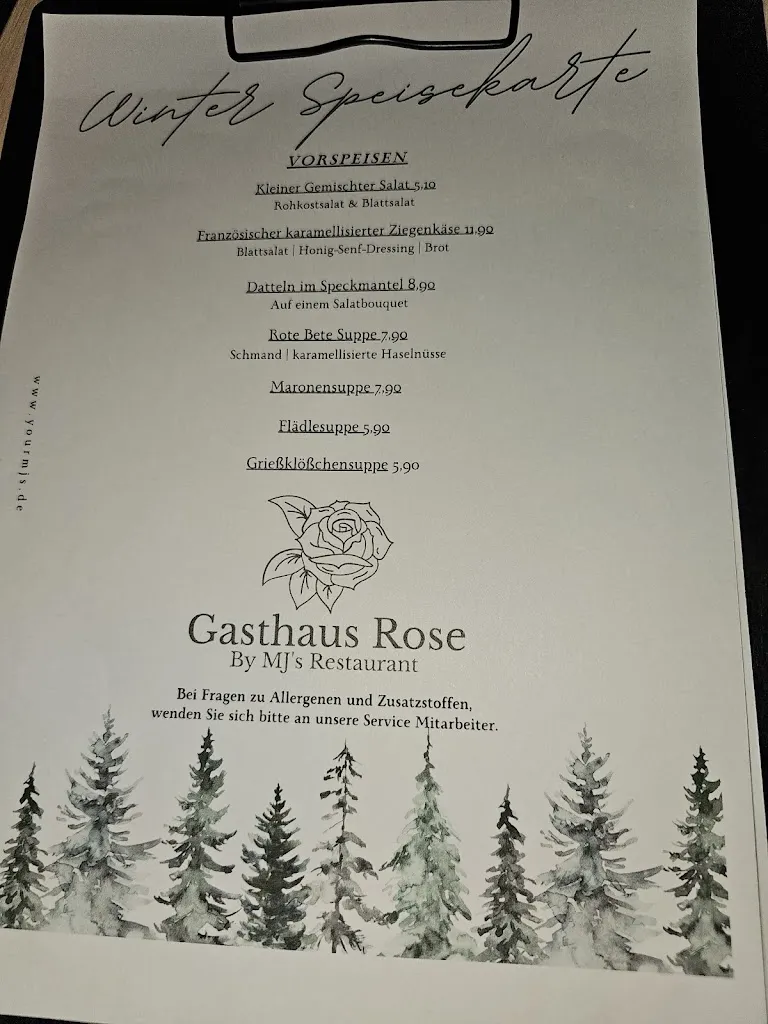 Menu_Gasthaus Rose Bisingen by MJ´s Restaurant_Bisingen_image_2