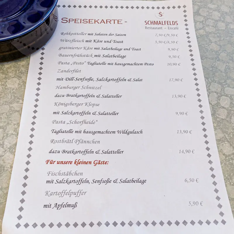 Menu_Schmalfelds - Restaurant, Eiscafé_Joachimsthal_image_2