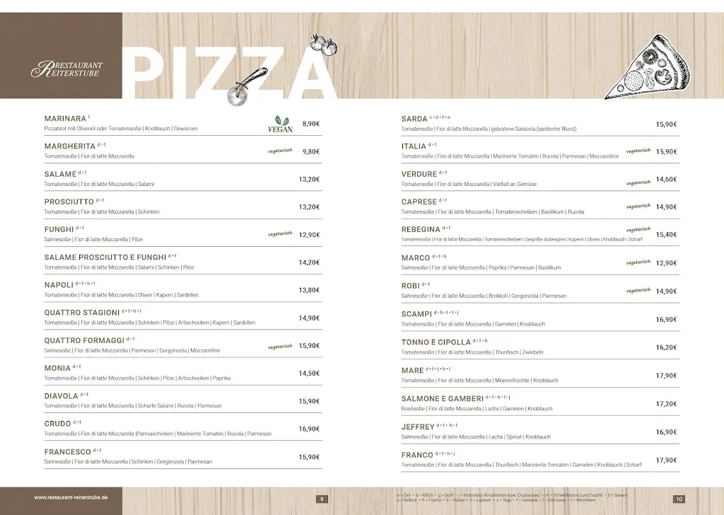 Menu_Restaurant Reiterstube - Bisingen / Hohenzollern_Bisingen_image_1