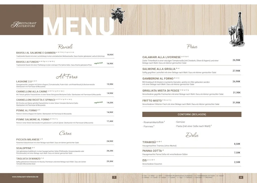 Menu_Restaurant Reiterstube - Bisingen / Hohenzollern_Bisingen_image_3