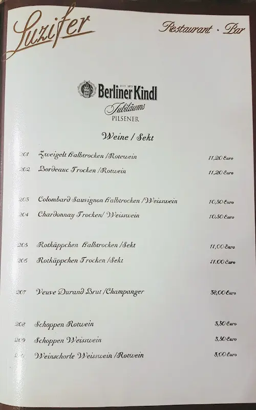 Menu_Restaurant-Pension Luzifer Guben / 35 Euro_Guben_immagine_1