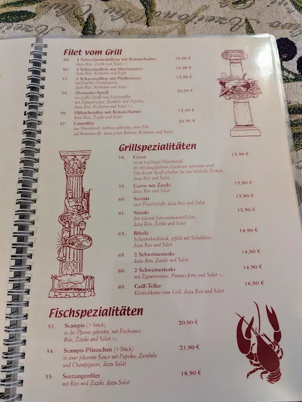 Menu_Athen Restaurant_Guben_immagine_1