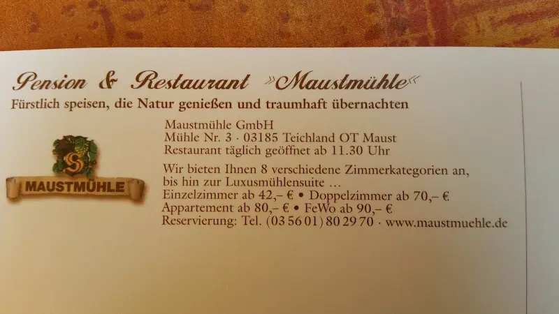 Menu_Maustmühle Restaurant_Teichland_image_1