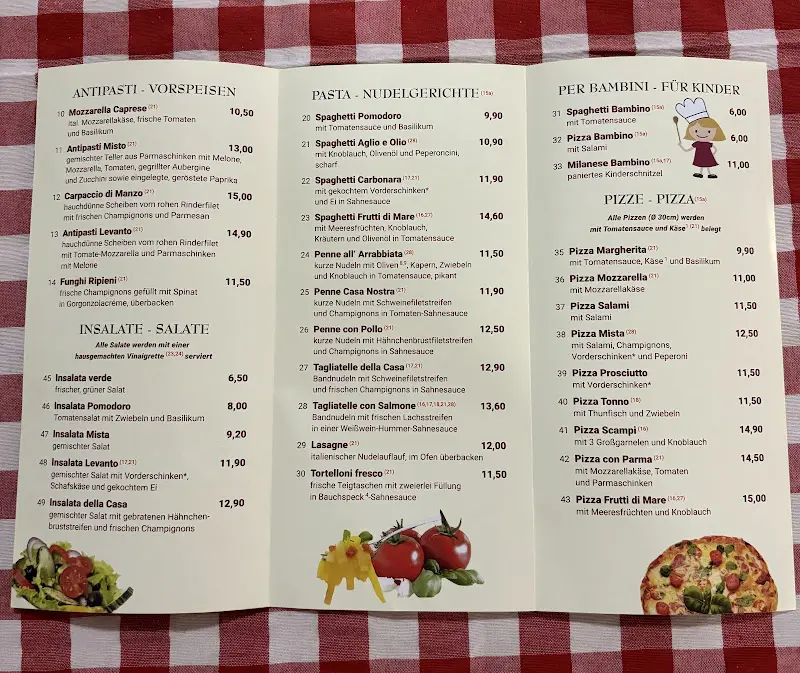 Menu_Ristorante Pizzeria Levanto_Lehnin_image_1