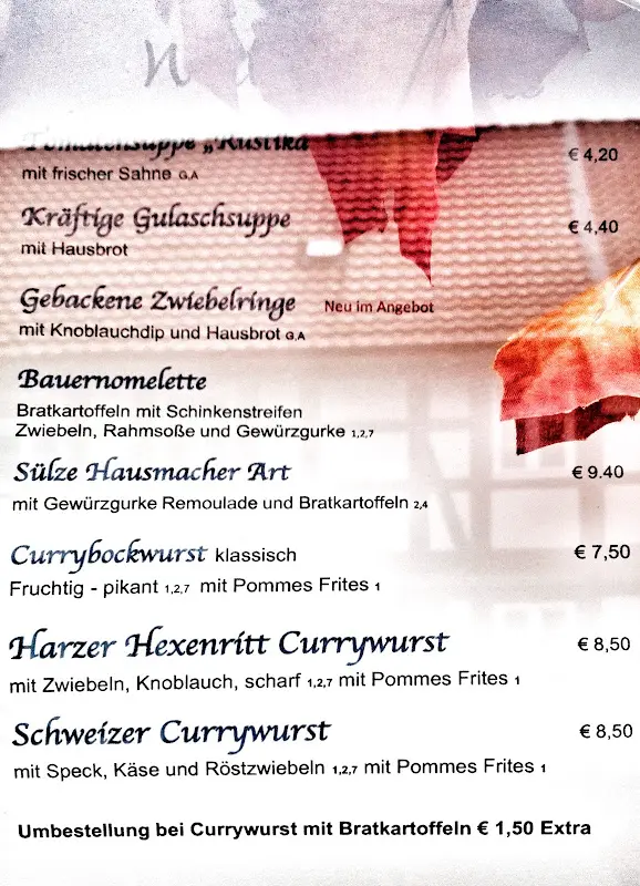 Menu_Wirtshaus Harzklause_Harz_image_2