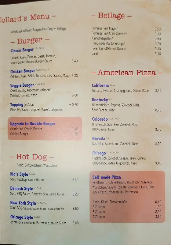 Menu_Collard´s Diner & Coffee_(Elster)_image_2