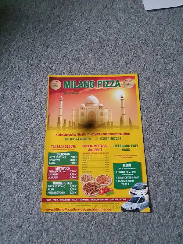 Menu_Pizzeria Milano Haveli_Lauchhammer_image_1