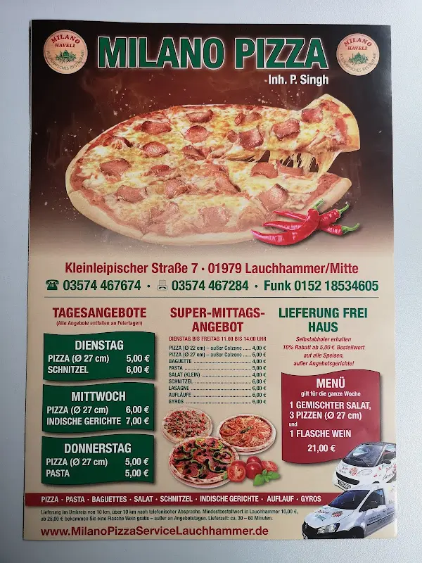 Menu_Pizzeria Milano Haveli_Lauchhammer_image_2