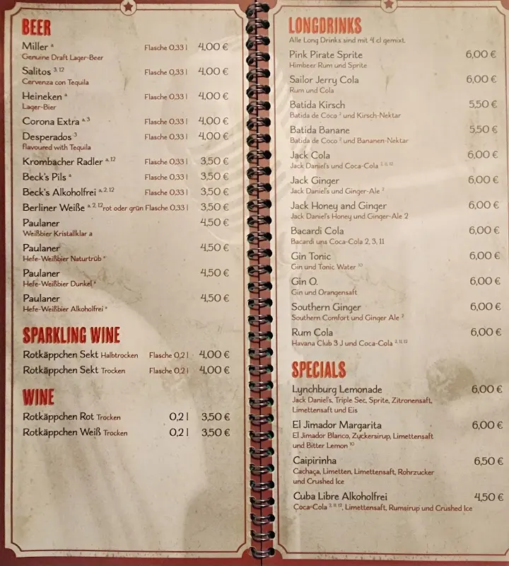 Menu_American Diner Jüterbog_Jüterbog_image_1