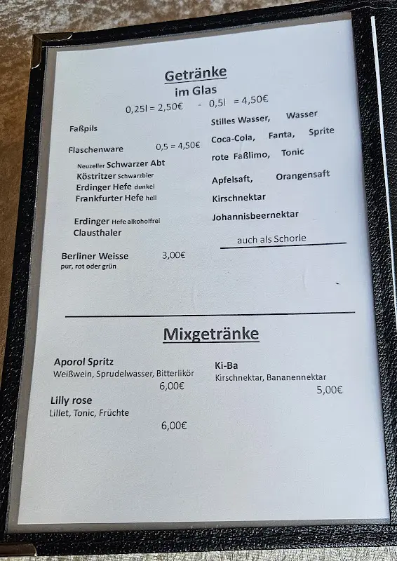 Menu_The harbor restaurant_Letschin_image_1