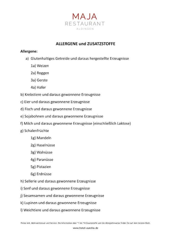 Menu_Restaurant Maja_Aldingen_image_1