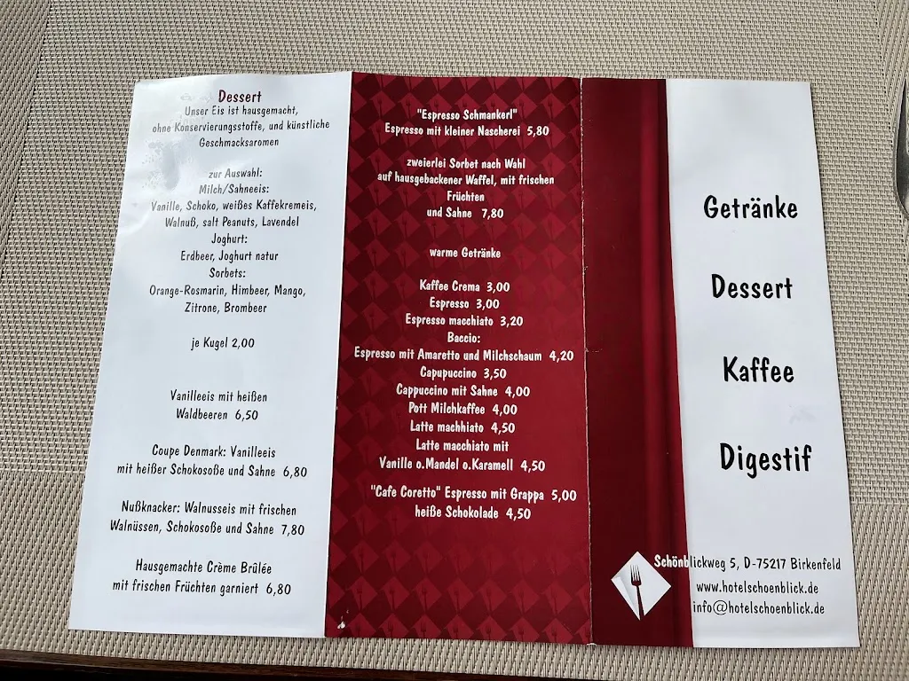 Menü_Hotel-Restaurant Schönblick - Petra Schmidt_Birkenfeld_Bild_4