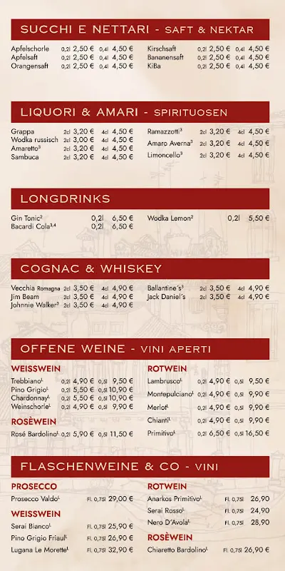 Menu_Trattoria Paesana_Ludwigsfelde_image_1