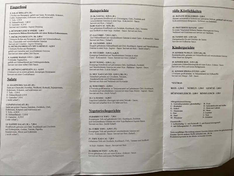 Menu_YAMMY Restaurant_Wusterhausen_image_1