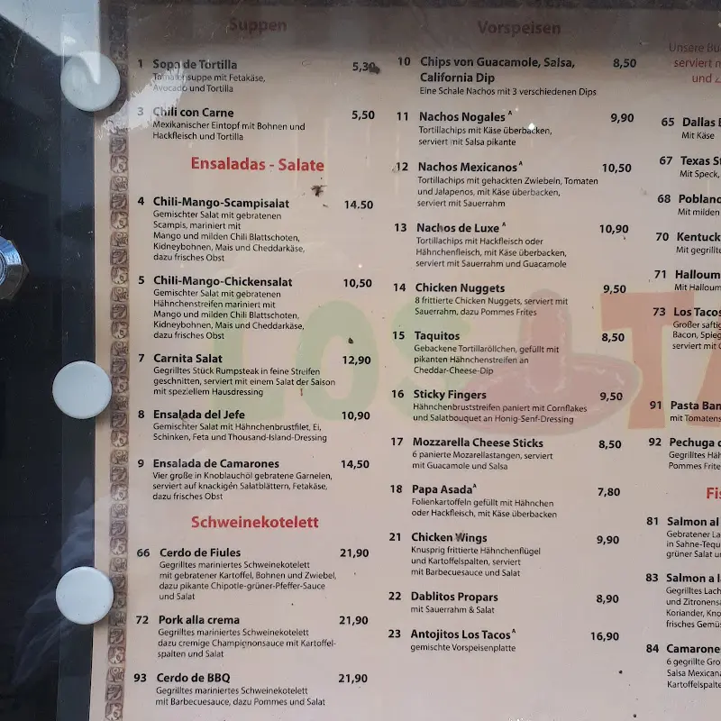 Menu_Los Tacos Restaurant_Wusterhausen_immagine_1