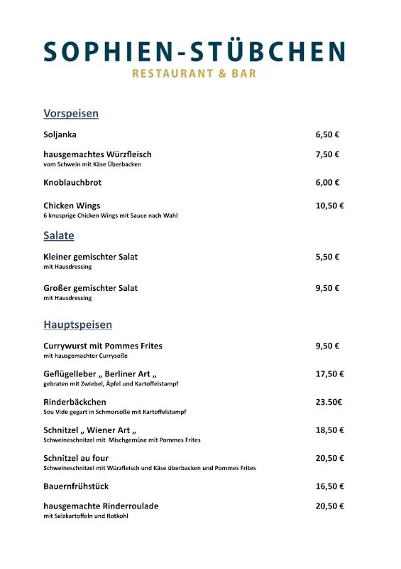 Menu_Sophien-Stübchen_Wusterhausen_immagine_1
