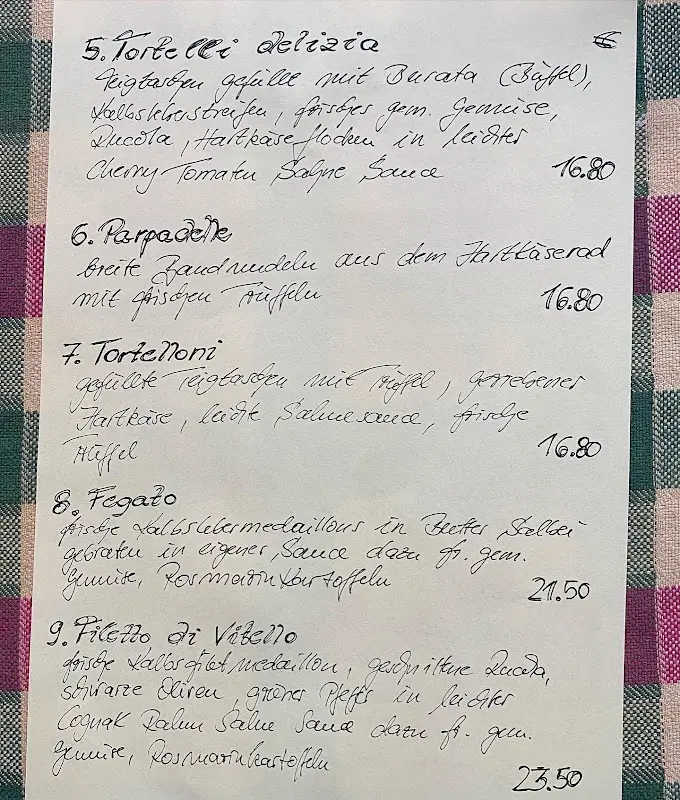 Menu_Ristorante Villa Romana_Wusterhausen_immagine_1