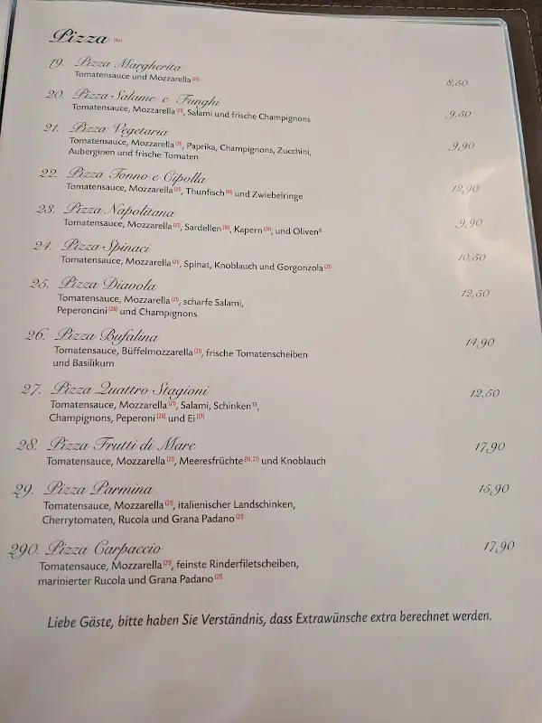 Menu_Trattoria Il Gattopardo_Wildau_image_1
