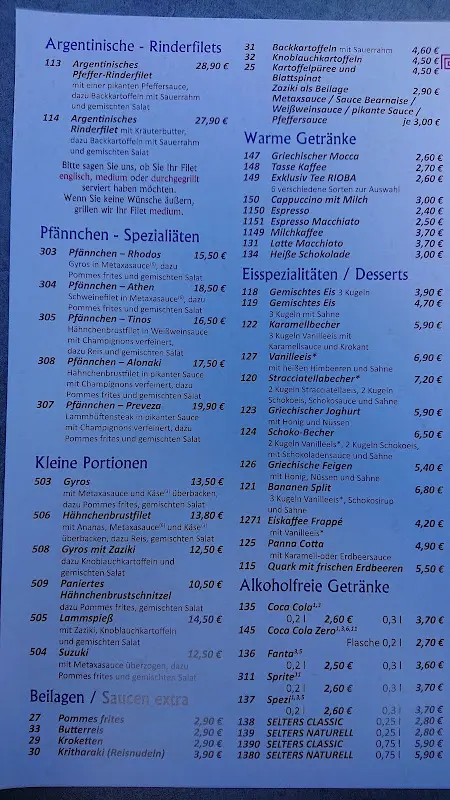 Menu_Restaurant Olympia_Zeuthen_immagine_1
