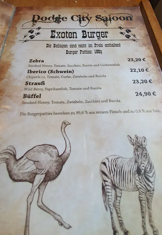 Menu_Dodge City Saloon_(Spreewald)_image_4