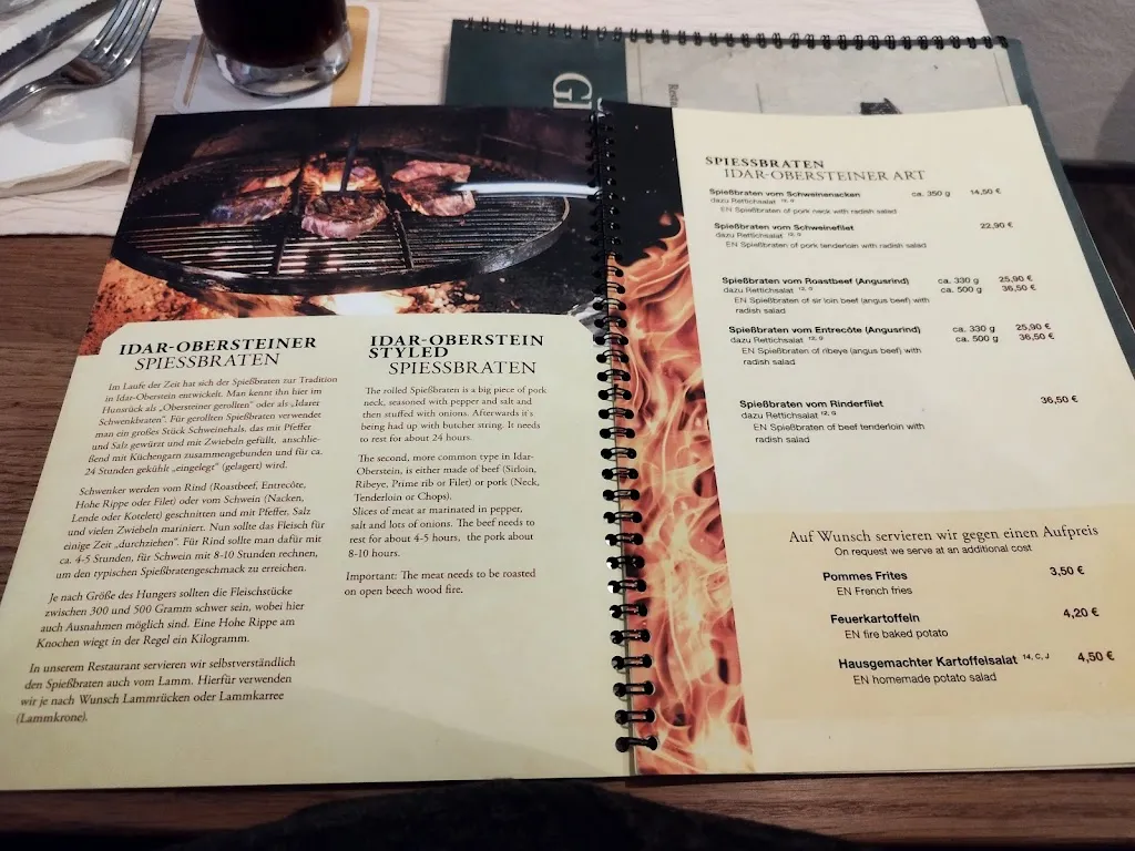 Menu_Das Spießbratenhaus - Restaurant Alte-Kanzlei_Idar-Oberstein_image_3