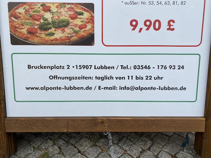 Menu_Trattoria Pizzeria al Ponte_(Spreewald)_image_1