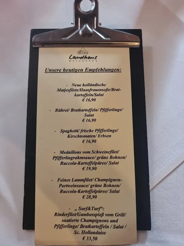 Menu_Landhaus Meyenburg_Schwanewede_image_1