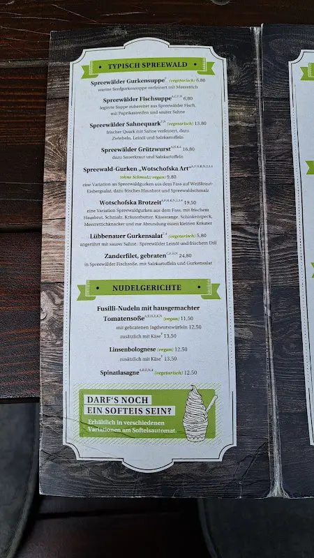 Menu_Gasthaus Wotschofska_Lübbenau/Spreewald_imagen_4