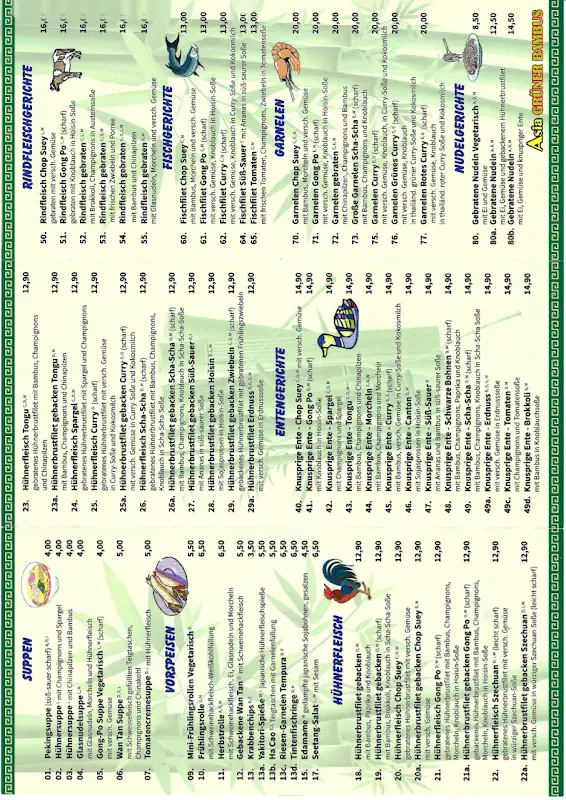 Menu_Grüner Bambus_Lübbenau/Spreewald_immagine_1