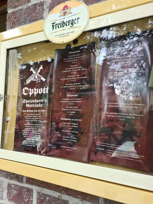 Menu_Gasthaus Oppott - die Stallwirtschaft H. Koal_Lübbenau/Spreewald_image_1