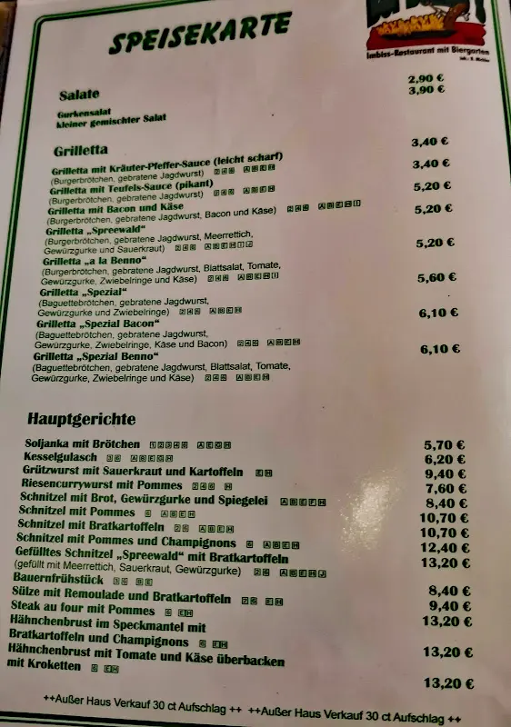 Menu_Bei Benno's_Lübbenau/Spreewald_image_4