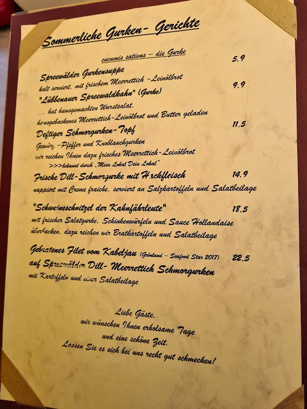 Menu_SPREE.Erlebnisrestaurant_Lübbenau/Spreewald_image_3