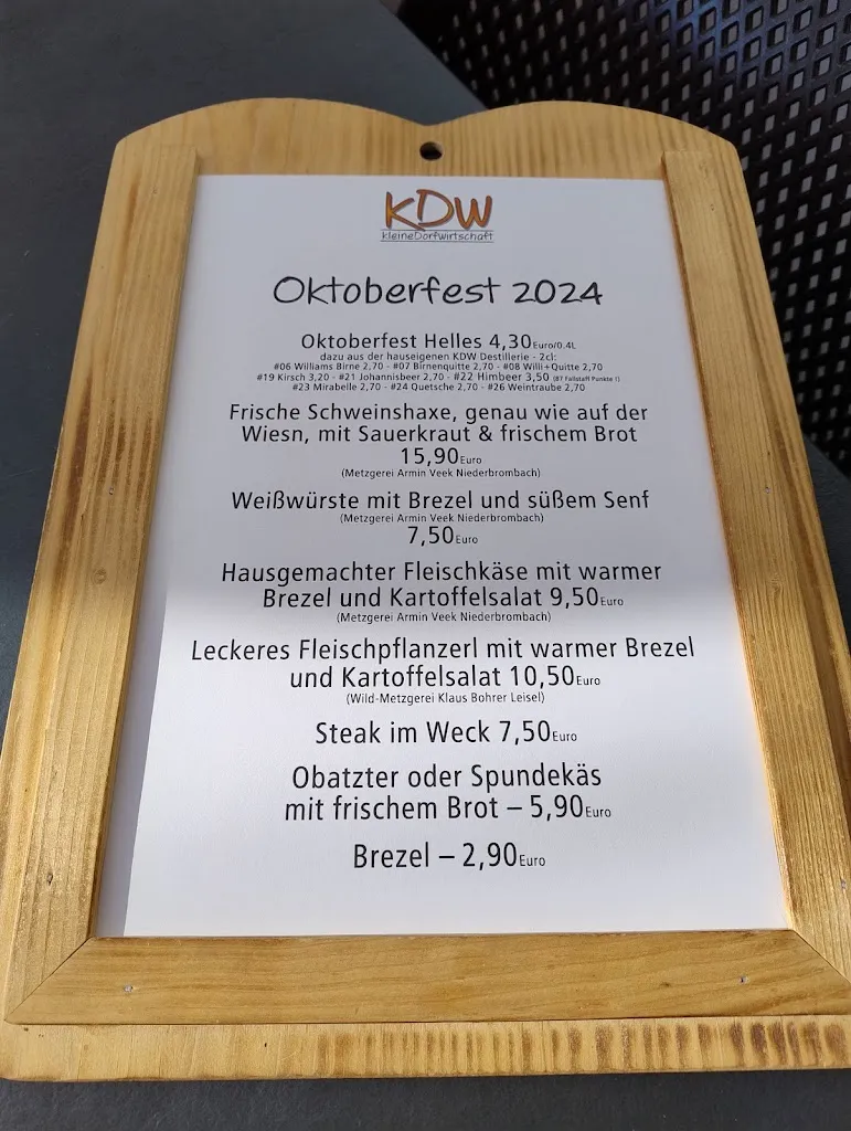 Menu_Kleine Dorfwirtschaft Leisel_Leisel_image_1