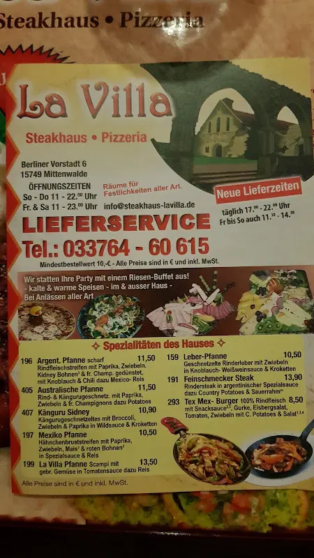 Menu_La Villa_Mittenwalde_image_4