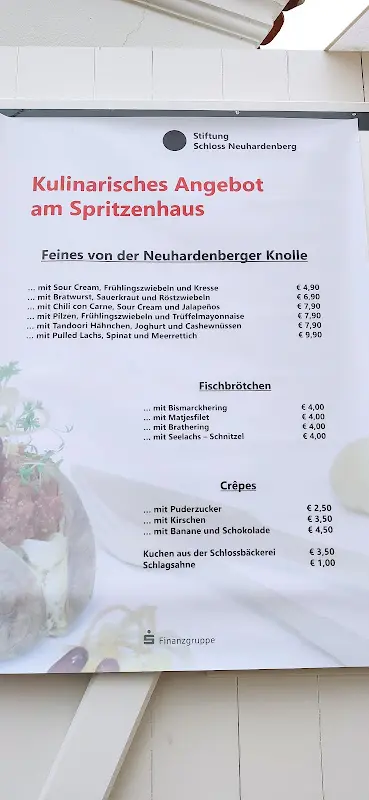 Menu_Spritzenhaus Schloss Neuhardenberg_Neuhardenberg_immagine_1