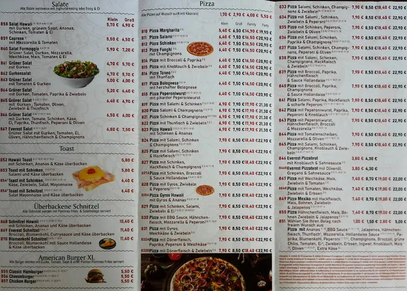 Menu_Restaurant Everest Müncheberg_Müncheberg_immagine_1