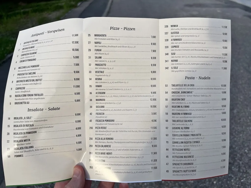 Menu_Il Sole_Birkenfeld_immagine_2