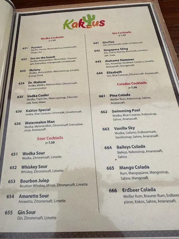 Menu_Restaurant Kaktus_Berlin_image_4